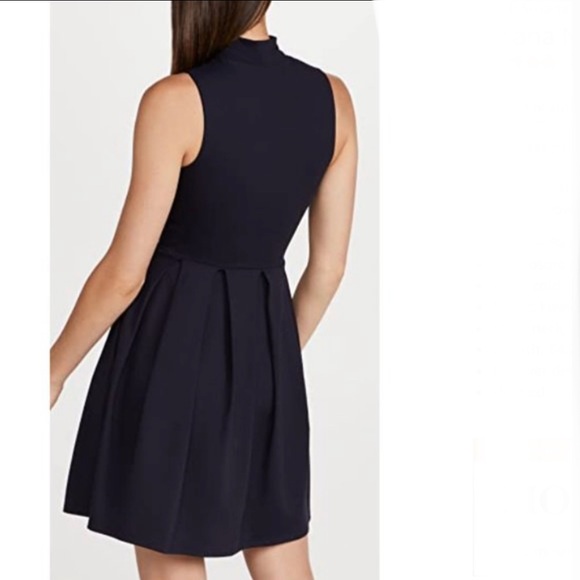 NWT Susana Monaco Mock Neck Dress Size Medium - Picture 3 of 13